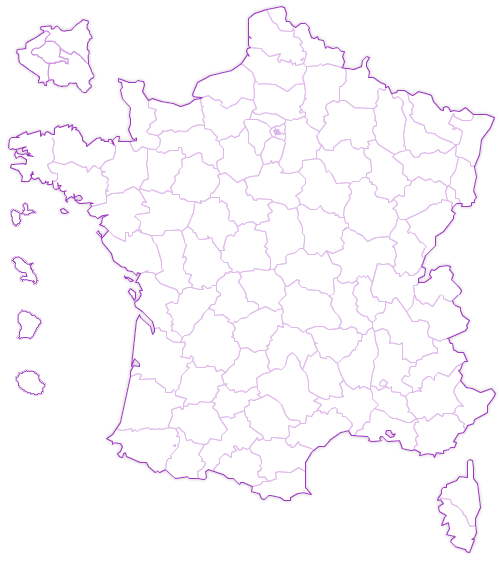 carte de la france